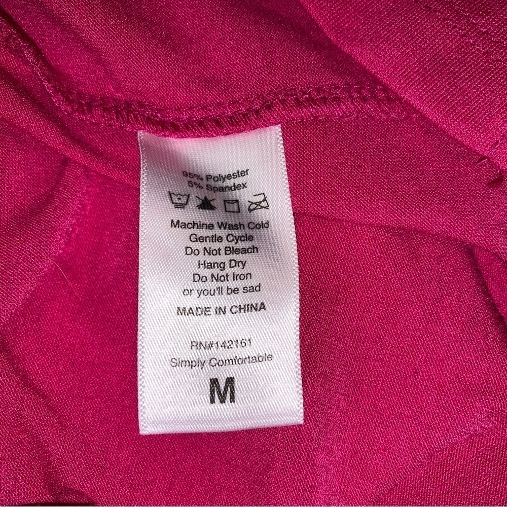 Lularoe Long Sleeve Tee Shirt, sz M - Picture 8 of 8